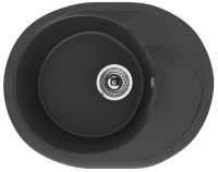 Мойка кухонная Ulgran U-403 344 ультра-черная + дозатор U-02 ультра-черный Мойка кухонная Ulgran U-403 344 ультра-черная + дозатор U-02 ультра-черный