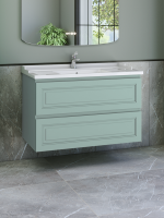 Тумба с раковиной Caprigo Wales 100 селесте Тумба с раковиной Caprigo Wales 100 селесте