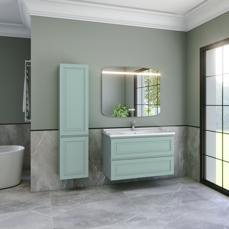 Тумба с раковиной Caprigo Wales 100 селесте