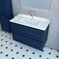 Тумба с раковиной Caprigo Wales Смальти 90 океания