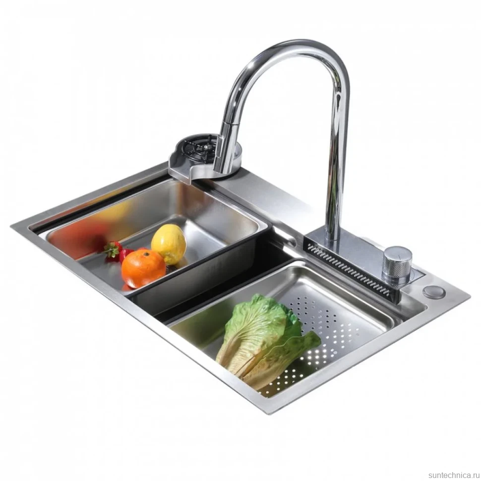 Мойка кухонная Abber Wasser Kreis AF2194 хром