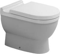 Унитаз приставной напольный Duravit Starck 3 0124090000 с микролифтом