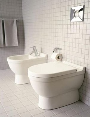 Унитаз приставной напольный Duravit Starck 3 0124090000 с микролифтом