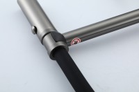 Смеситель для кухни Gappo G4098-29 с гибким изливом, оружейная сталь