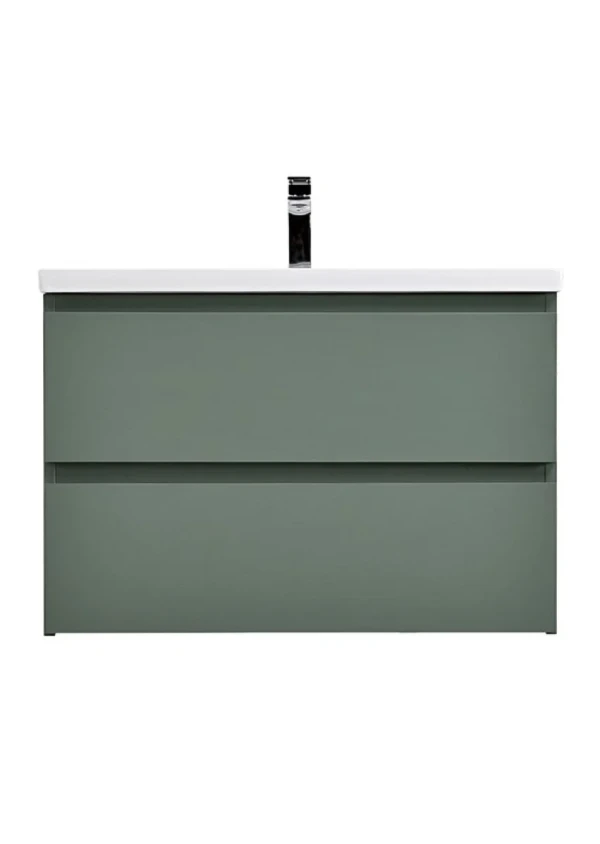 Тумба под раковину без столешницы BelBagno Kraft 75 подвесная, матовая еловая