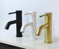 Смеситель для раковины Bronze de Luxe Scandi 1451W белый