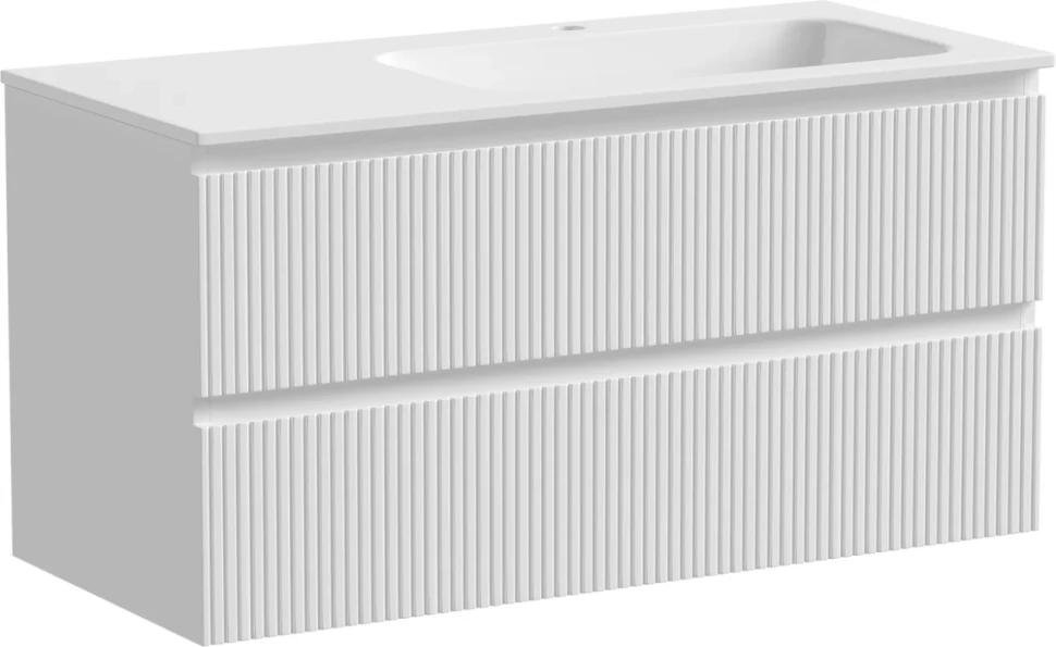 Тумба под раковину Sancos Snob T 100, R, bianco