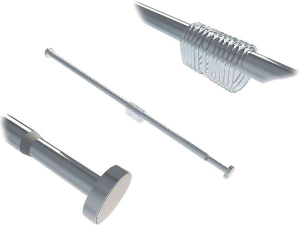 Карниз для ванны Wasserkraft Dinkel SC-461120 200 см, серебристый