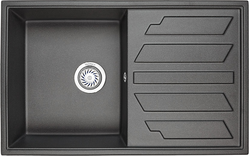 Мойка кухонная Granula 8002, черный