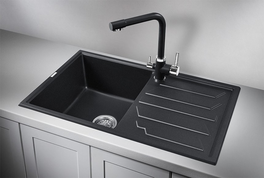 Мойка кухонная Granula 8002, черный