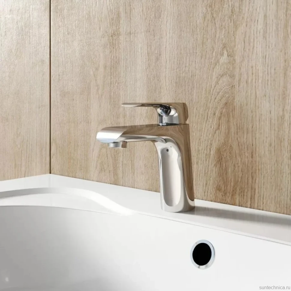 Смеситель для раковины Ravak Flat X070118 нержавеющая сталь