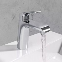 Смеситель для раковины Ravak Flat X070118 нержавеющая сталь