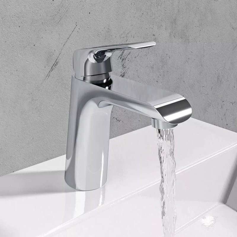 Смеситель для раковины Ravak Flat X070118 нержавеющая сталь