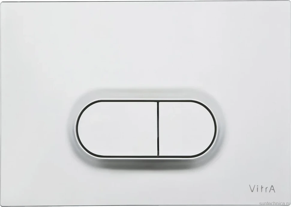 Комплект VitrA Normus 9773B003-7203 кнопка матовый хром