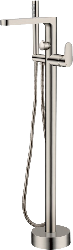 Напольный смеситель для ванны с душем Boheme Spectre 459-NB nickel brush