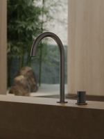 Смеситель для раковины AltroBagno Биланча 010905GM оружейная сталь