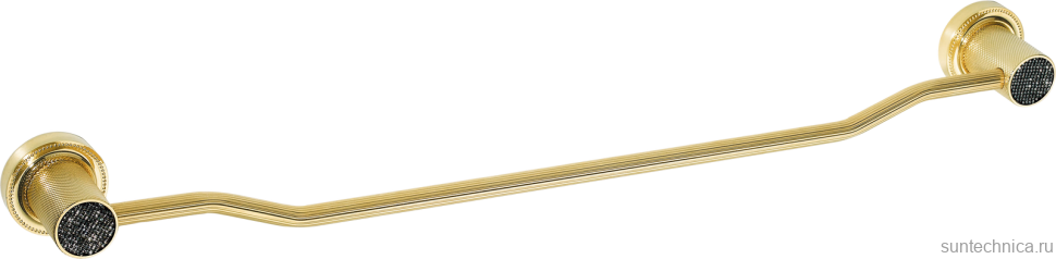 Полотенцедержатель Boheme Royal Cristal Black Gold