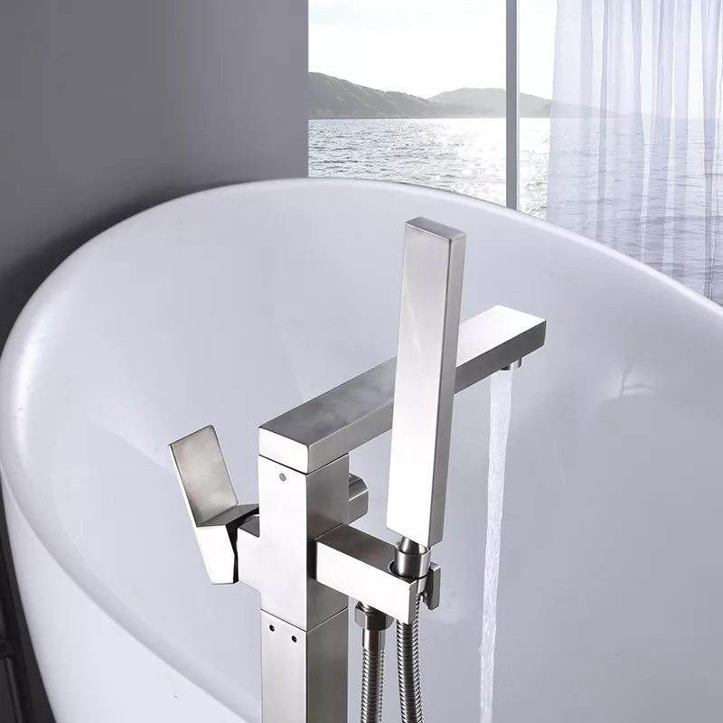 Напольный смеситель для ванны с душем BOCH MANN Albano BM7774 хром