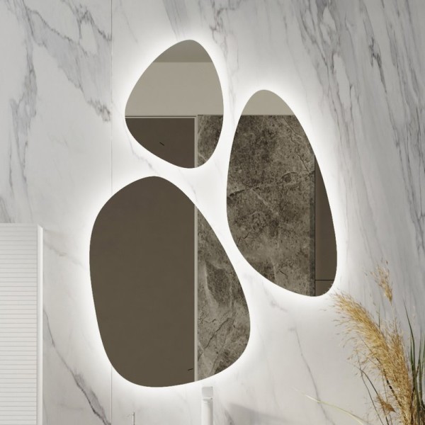 Зеркало Jorno Stone 3 шт