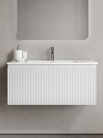 Тумба под раковину без столешницы Sancos Snob R 1.0 90 bianco