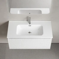 Тумба под раковину без столешницы Sancos Snob R 1.0 90 bianco