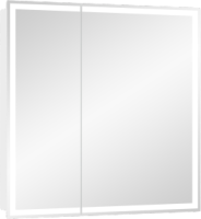 Зеркало-шкаф CONTINENT Allure 80х80 с подсветкой