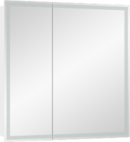 Зеркало-шкаф CONTINENT Allure 80х80 с подсветкой