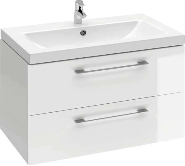 Тумба под раковину Cersanit Lara 80 белая