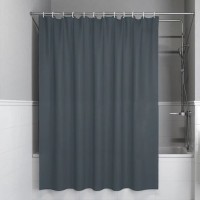 Штора для ванной IDDIS Base BS01P18i11 180х200, серая