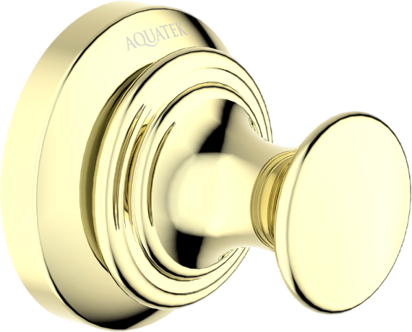 Крючок AQUATEK Классик AQ4501PG полированное золото