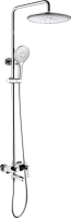 Душевая стойка Bravat Riffle F6336370CP-A-RUS хром