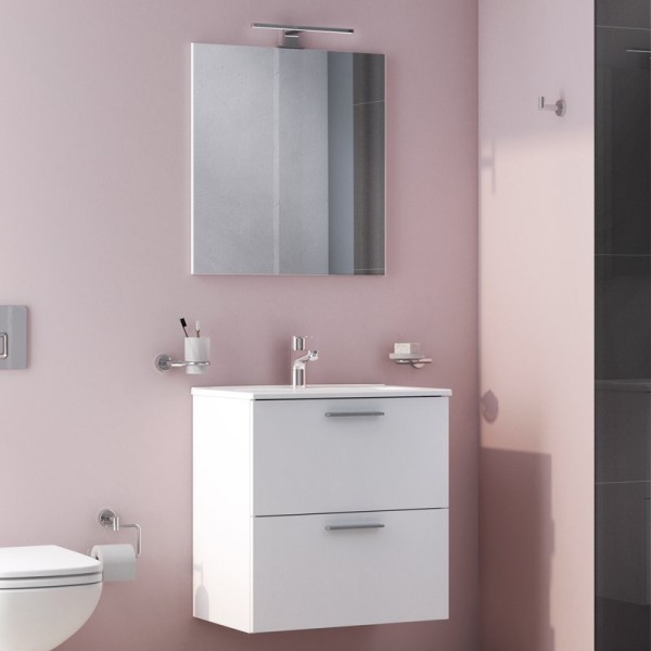 Мебель для ванной комнаты VitrA Mia 60 белая глянцевая