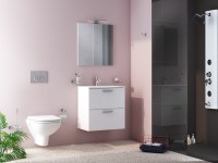 Мебель для ванной комнаты VitrA Mia 60 белая глянцевая