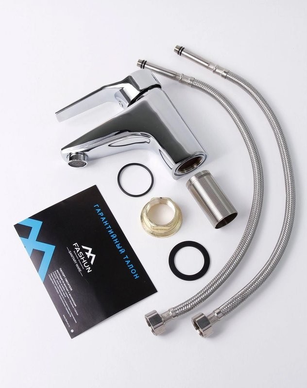 Смеситель для раковины Fashun A1063 хром