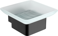 Мыльница Lemark Smooth line 9742017 черный