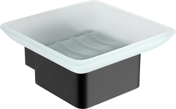 Мыльница Lemark Smooth line 9742017 черный