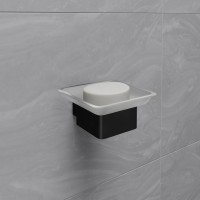 Мыльница Lemark Smooth line 9742017 черный