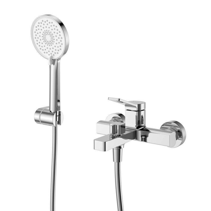 Смеситель для ванны с душем BelBagno Albano ALBANO-VASM-CRM хром