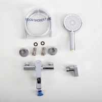 Смеситель для ванны с душем BelBagno Albano ALBANO-VASM-CRM хром Смеситель для ванны с душем BelBagno Albano ALBANO-VASM-CRM хром