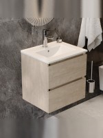 Тумба с раковиной Teymi Laina 50 светлый дуб Тумба с раковиной Teymi Laina 50 светлый дуб