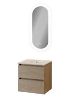 Тумба с раковиной Teymi Laina 50 светлый дуб Тумба с раковиной Teymi Laina 50 светлый дуб