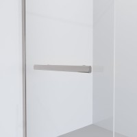 Душевая перегородка Niagara Nova NG-661-10 100x195 профиль хром, стекло прозрачное