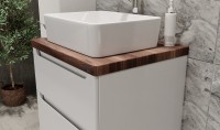 Тумба под раковину Jorno Wood 60, белая