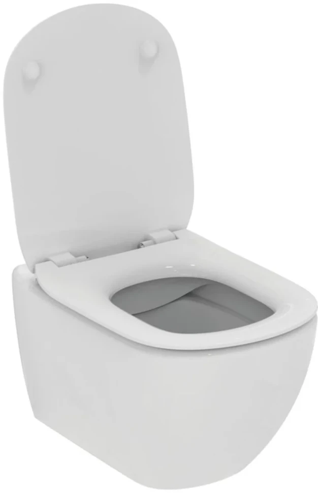 Комплект Унитаз подвесной Ideal Standard Tesi T536001 с микролифтом + Крепления Geberit Duofix 111.815.00.1 к стене + Звукоизоляция + Инсталляция UP 320 111.300.00.5 + Кнопка Sigma 01 115.770.JQ.5 лакированная, матовый хром