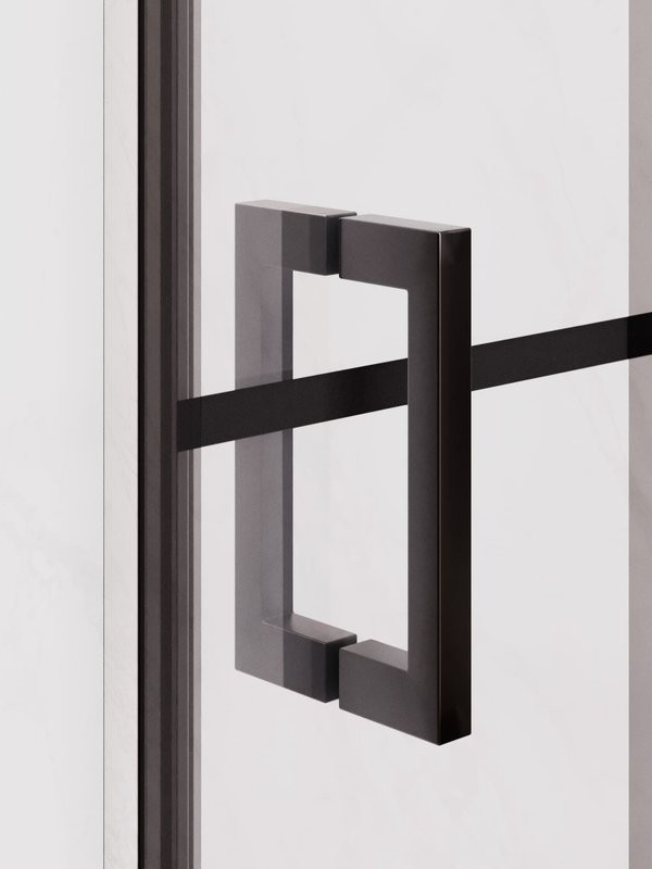 Душевой уголок RGW Passage PA-34B профиль черный, стекло с рисунком