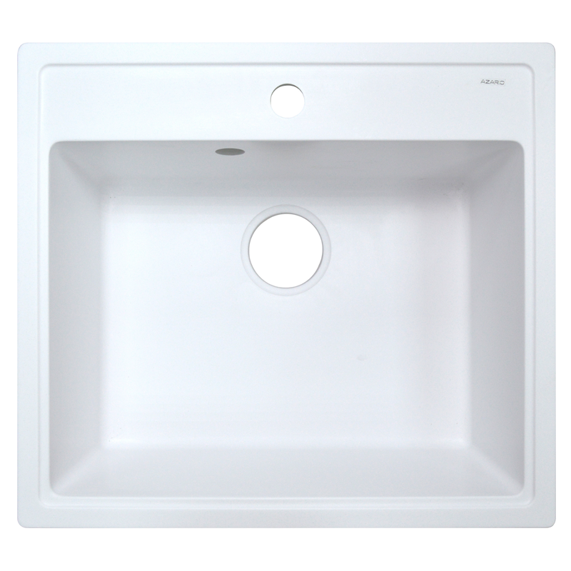 Мойка кухонная AZARIO Litos 00087816 белый