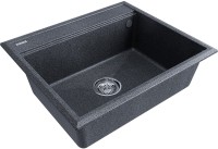 Комплект Мойка Paulmark Stepia 60 PM115951-DG графит + Измельчитель Bone Crusher BC 610-AS