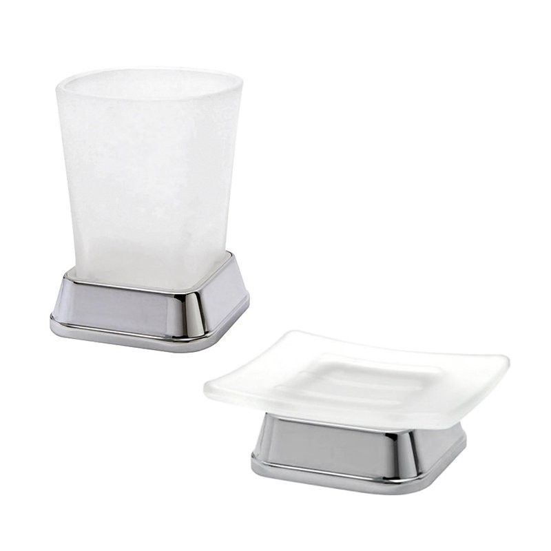 Набор Стакан Wasserkraft Amper K-5428 + Мыльница K-5429