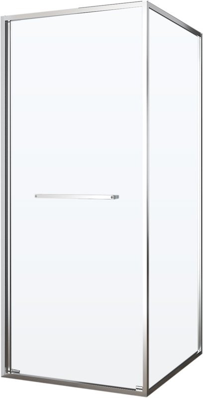 Душевой уголок Vincea Tesi VSRW-7TS9090CL 90х90 см, профиль хром, стекло прозрачное