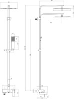 Душевая стойка Lemark Unit LM4562C